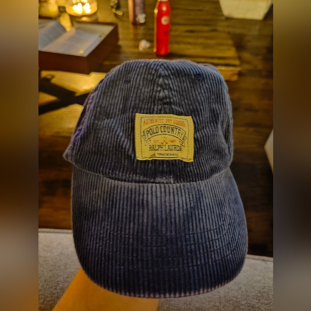 Vintage Polo Ralph Lauren cap like New ! Navy blue